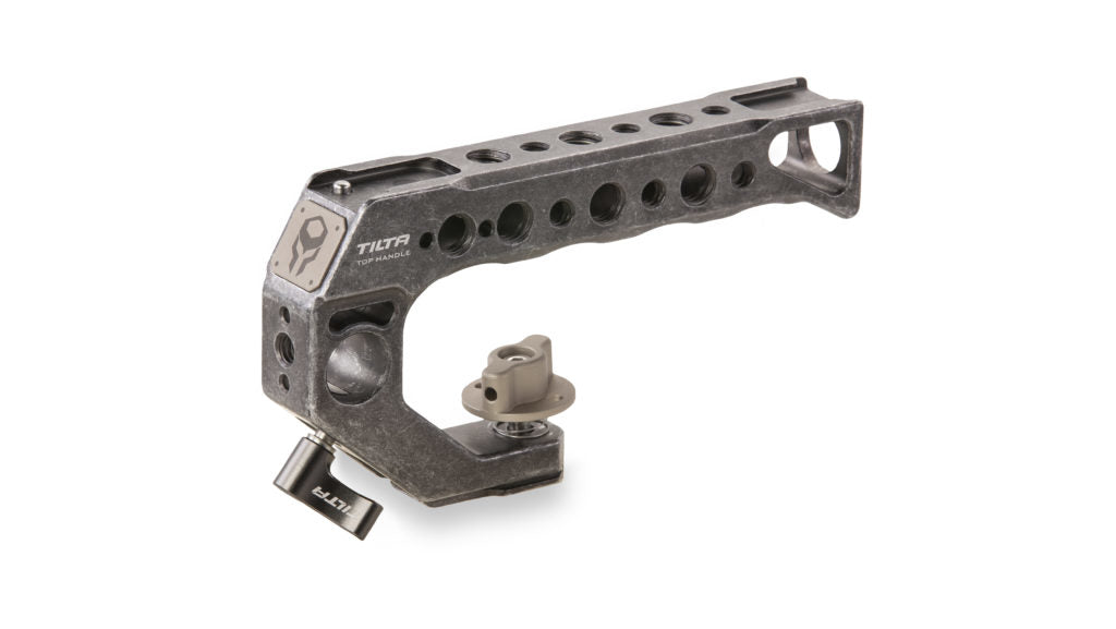 Tilta TA-QRTH Oberer Griff – Aluminium/Edelstahl, 178 × 76,2 × 101,6 mm, 173 g – Grau