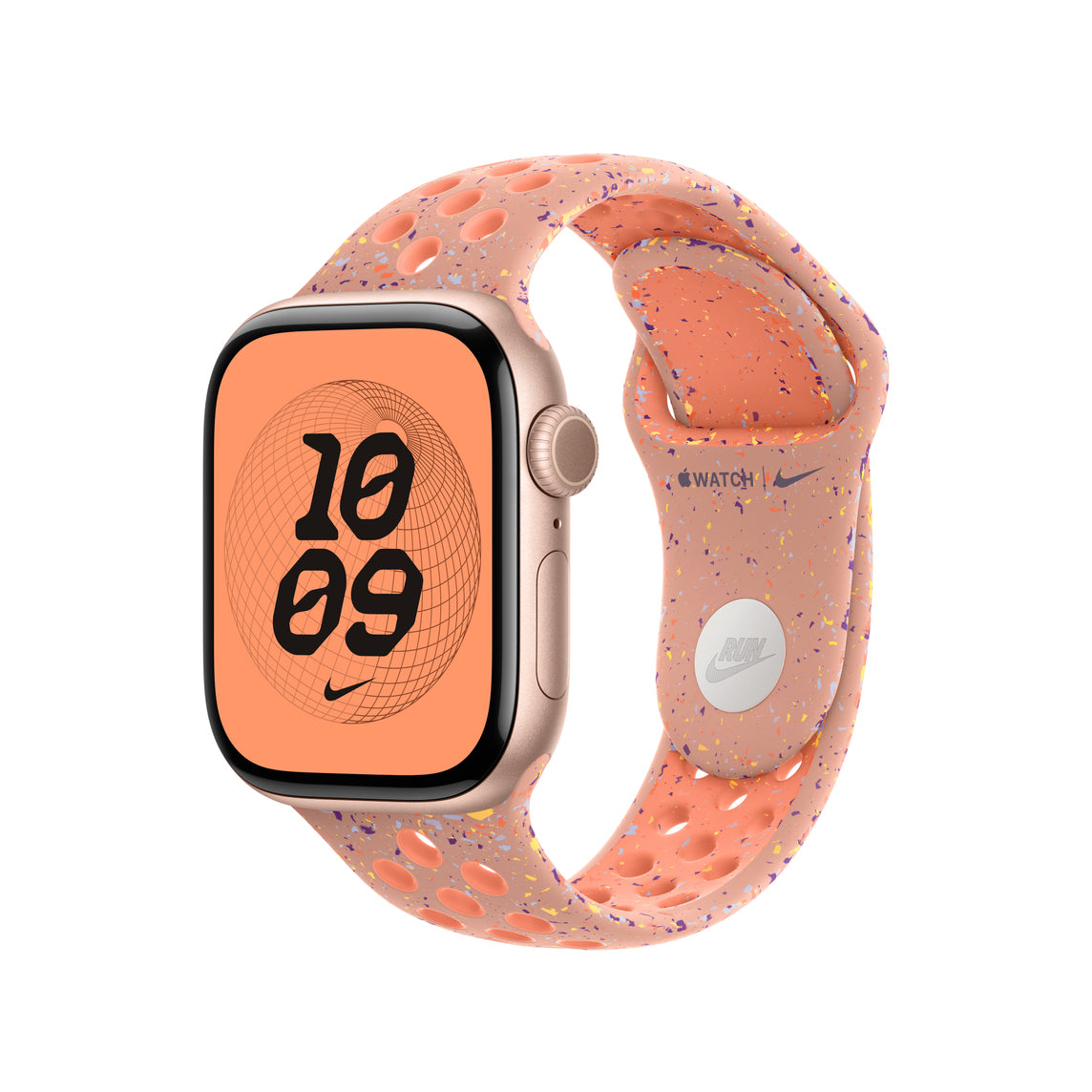 Apple Sportarmband – Alpenglow Pink, S/M, für Apple Watch
