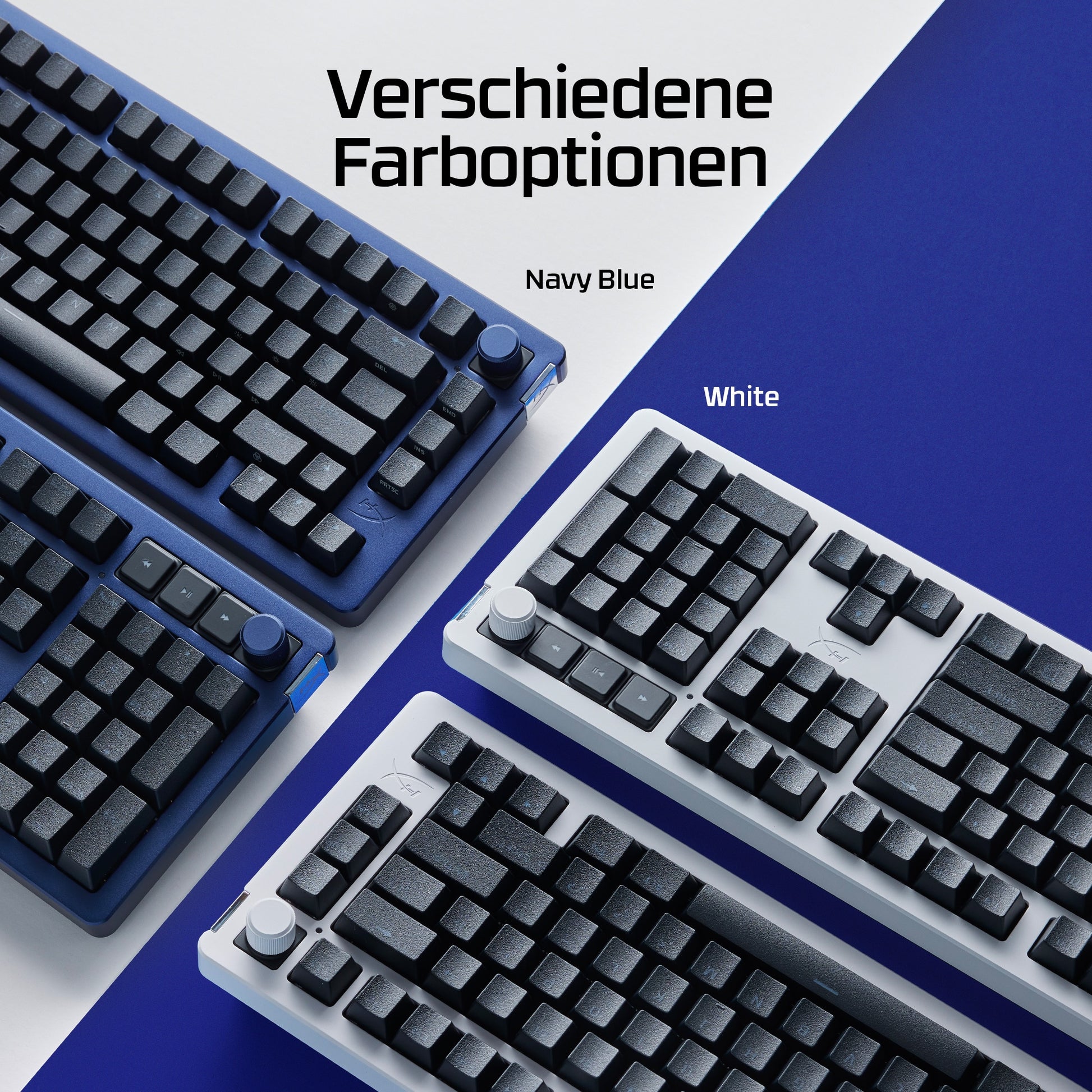 HyperX Alloy Rise – Tastatur-Deckplatte – Blau