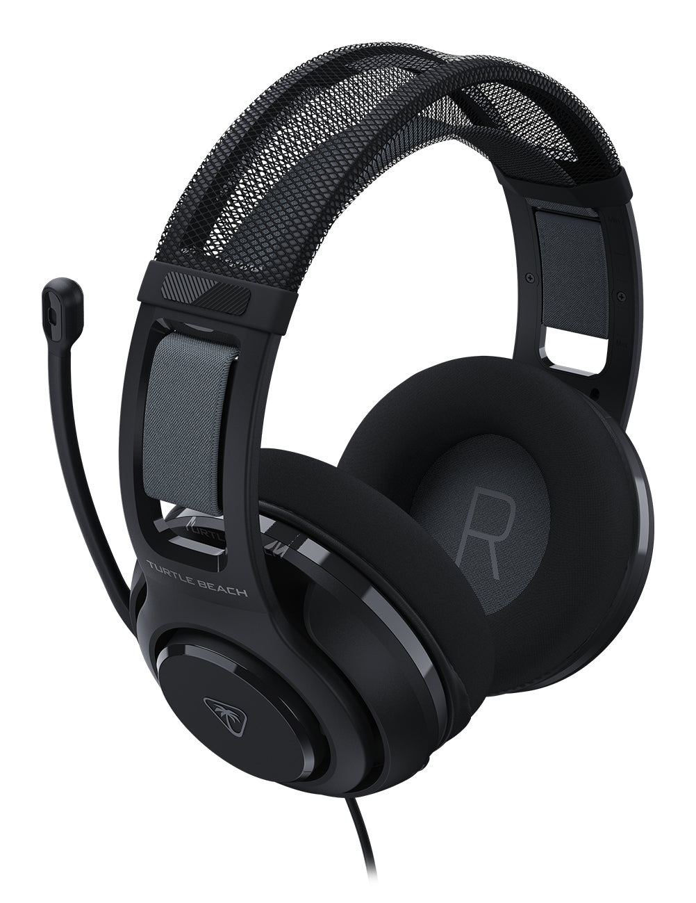 Turtle Beach Atlas 200 – Gaming-Headset – 3,5 mm, USB-A-Adapter, Waves 3D Audio – Schwarz