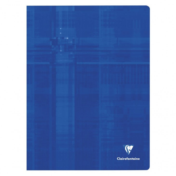 Clairefontaine Notizheft, 240 × 320 mm, liniert, Klammerheftung, Karton, 144 Seiten, 90 g/m² – sortiert