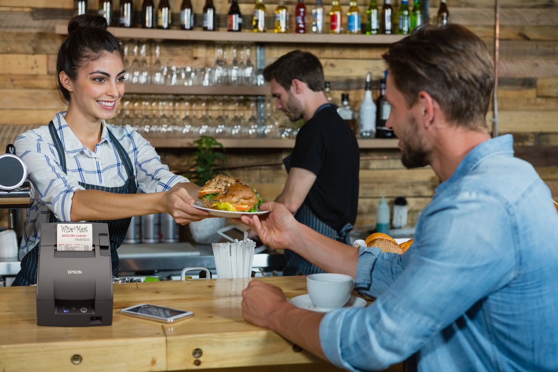 Epson TM-U220IIB (102) Nadeldrucker – Seriell, 24 V AC, Grau