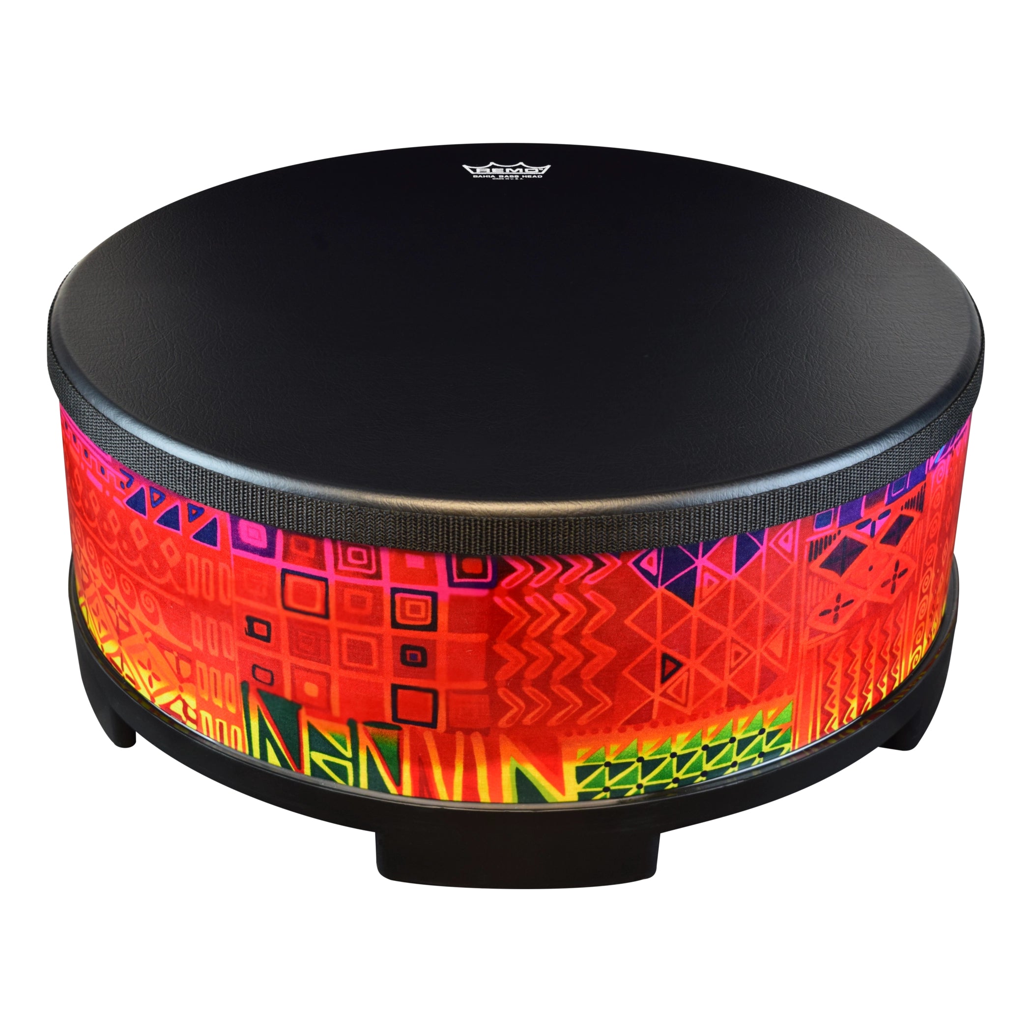 REMO Sammeltrommel – Bahia Sammeltrommel, Regenbogen, 45,7 cm