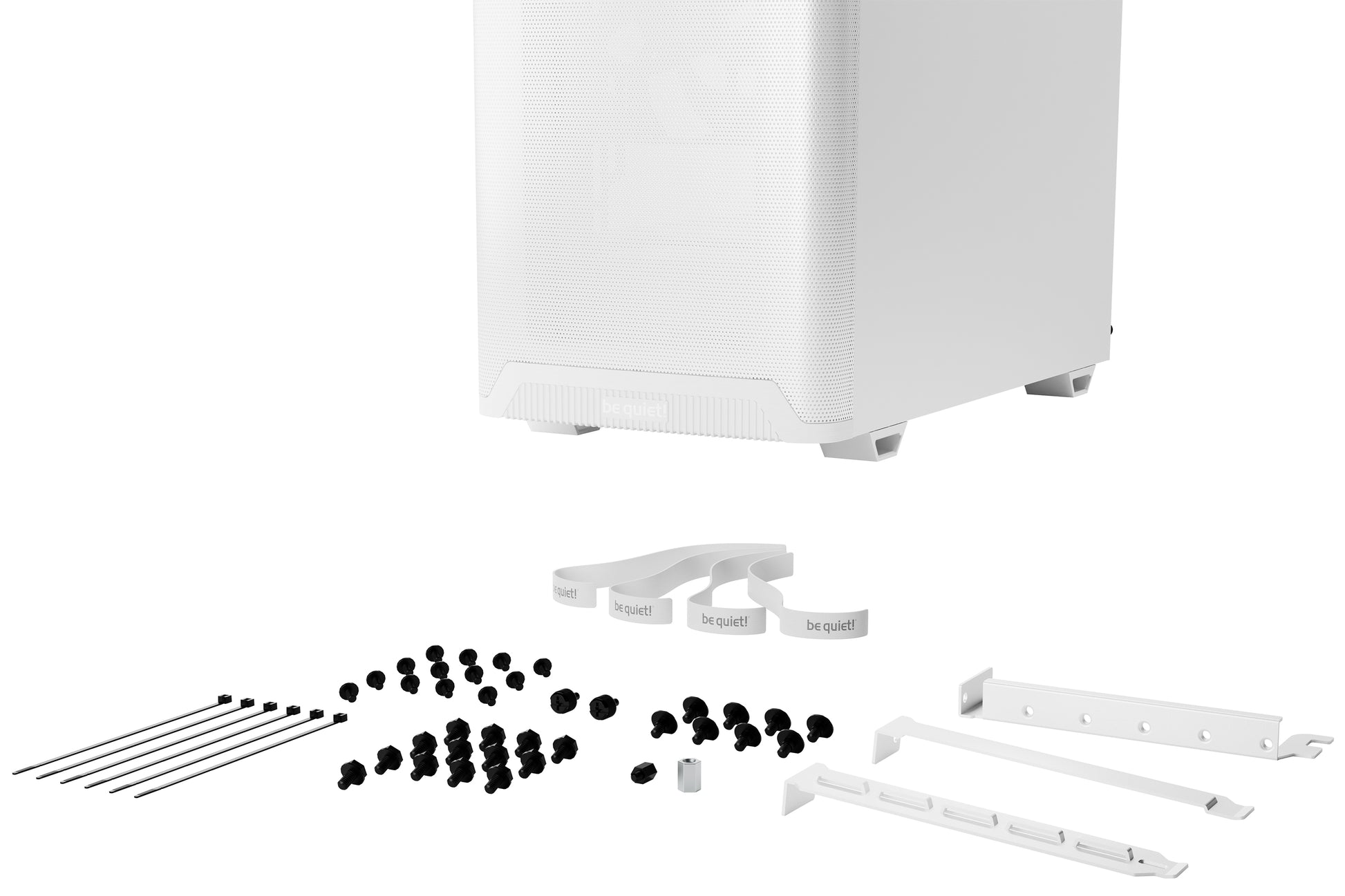 be quiet! be quiet Pure Base 501 – PC-Gehäuse – Midi-Tower, Seitenfenster, ATX, micro ATX, Mini-ITX, 7 Slots, Weiss