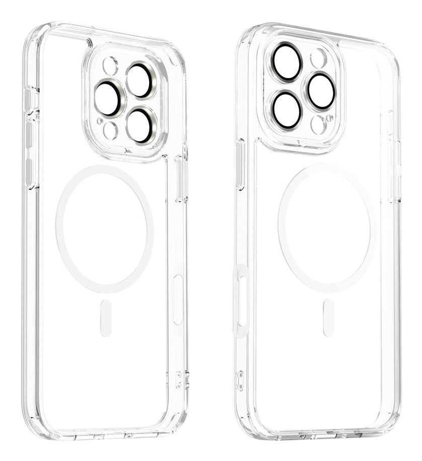 Valenta Back Cover Trend MagSafe – für iPhone 16 Pro, Transparent, TPU