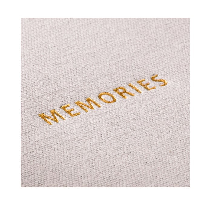 Hama Memories – Fotobuch, gebunden, schwarz, 30 × 30 cm, Papier, grau