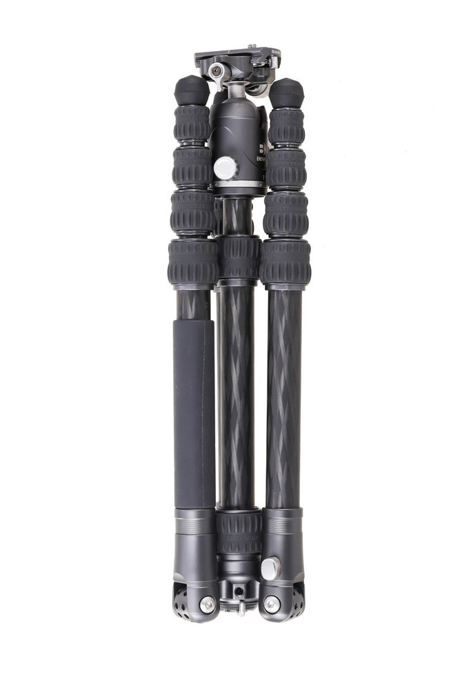 Benro FBAT05CVX20 Bat Dreibeinstativ – bis 140,5 cm – 10 kg – Carbon, 5 Sektionen, Twistlock