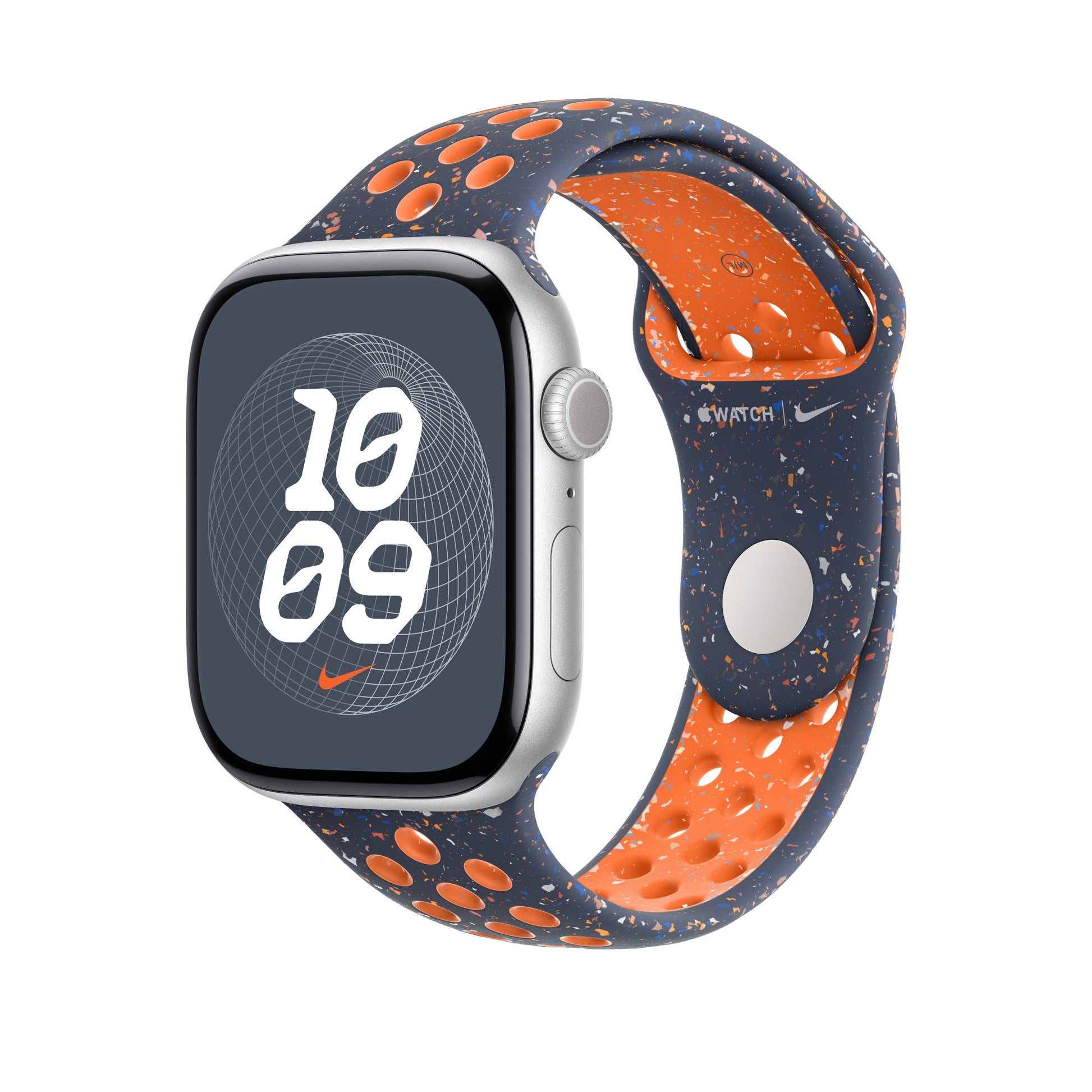 Apple Sportarmband Blue Flame – Armband – für Apple Watch 46 mm, M/L, Polymer