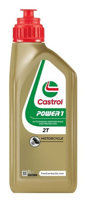 Castrol Power 1 Motoröl 2-Takt – für Motorrad, Scooter & Quad/ATV – 1 l