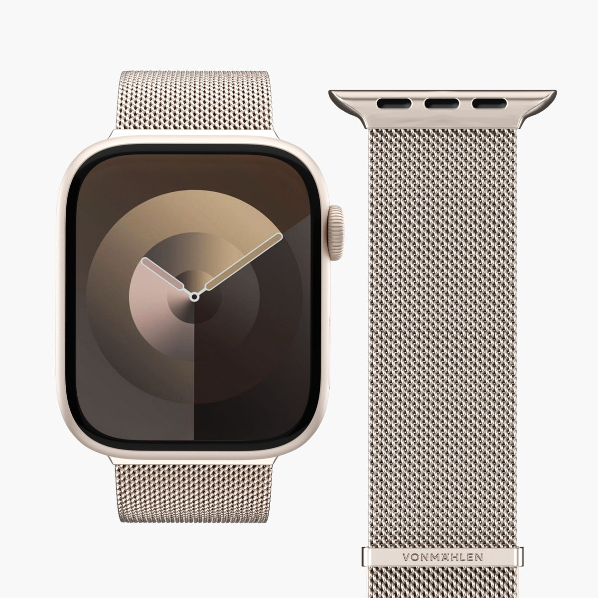 Vonmählen Milanese Loop 2 – Milanese Loop, Champagner, für Apple Watch