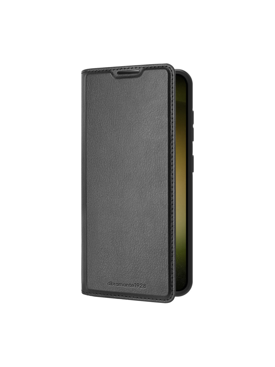 dbramante1928 Wallethülle – für Samsung Galaxy S24+, mit Ständer, 1 Kartenfach, PU, Schwarz