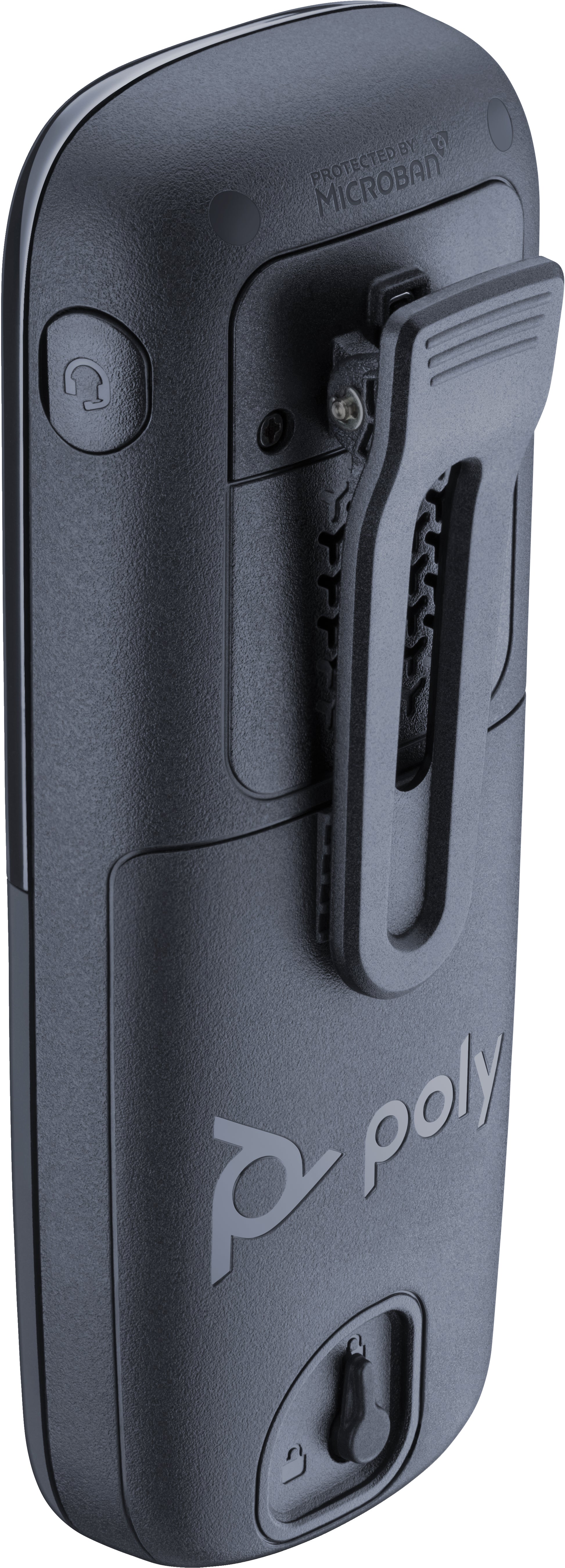 Poly Rove 30 – DECT-Telefon nur Mobilteil, 2,4", Anrufer-ID, tropfsicher, schwarz