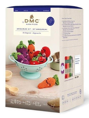 DMC Veggie Pals – Häkelset (Amigurumi) – Smiley – Baumwolle