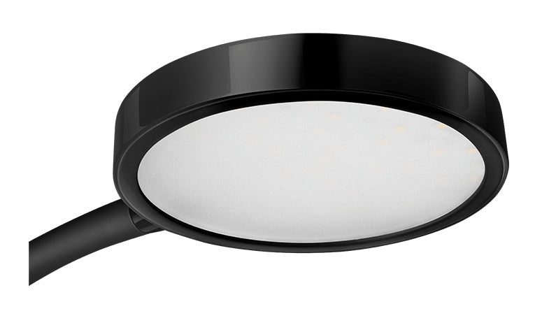 CEP FLEX 200290001 LED-Tischleuchte – Netzbetrieb, dimmbar, Schwarz, 7 W