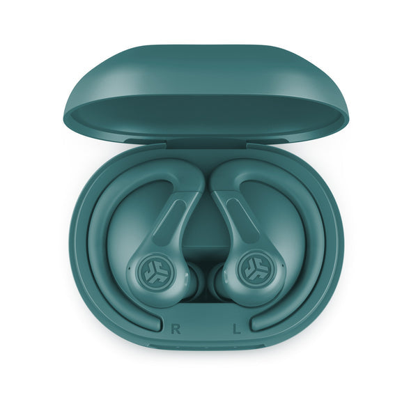 JLab JBuds Sport ANC 4 TWS In-Ear – mit Ladecase, Türkis, BT 5.2