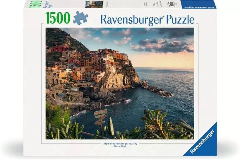 Ravensburger Puzzle Cinque Terre – 1500 Teile – 70 × 50 cm – ab 14 Jahren
