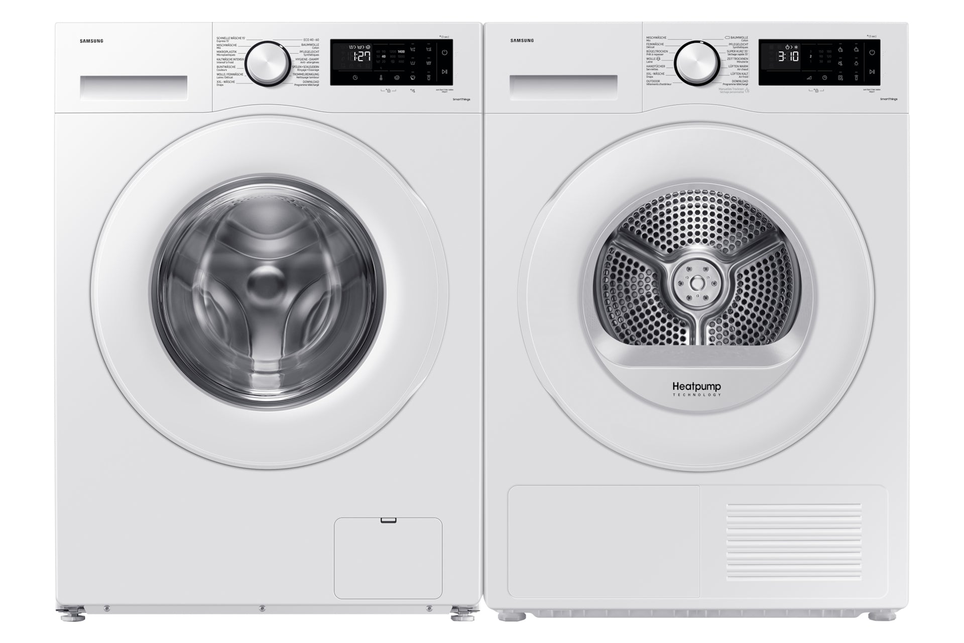 Samsung Waschmaschine WW5000 – 8 kg, 1400 U/min, Energieklasse A, Invertermotor – weiss
