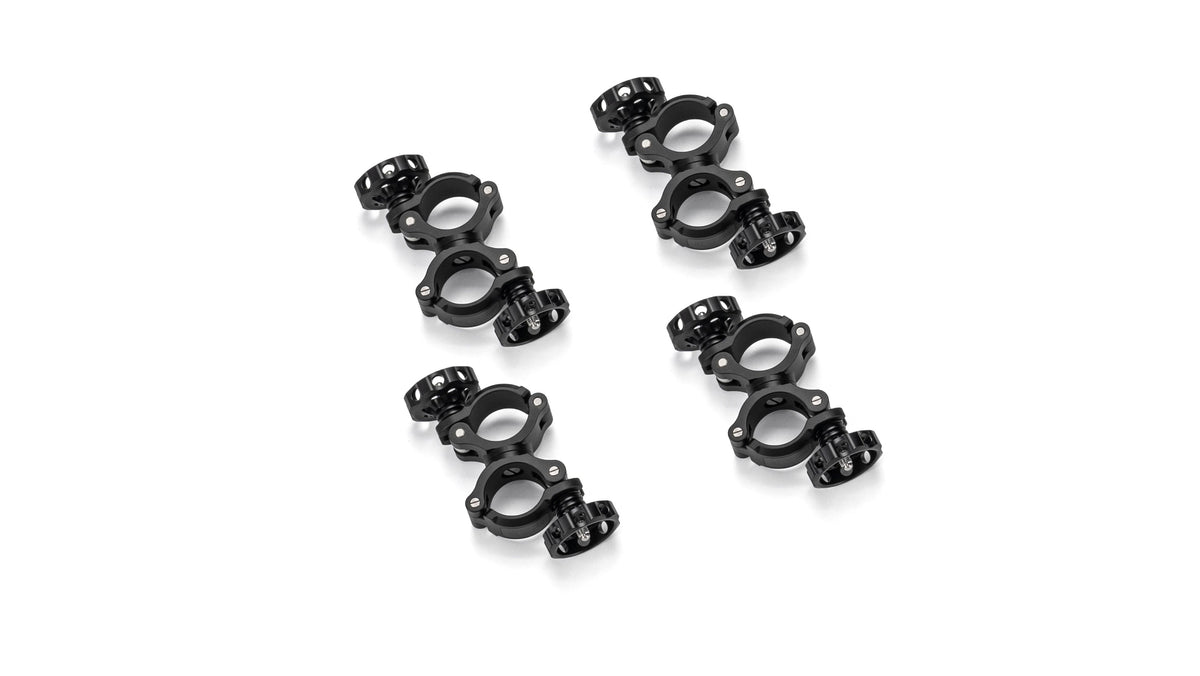 Tilta HDA-SRK-MC Montageklemme – für 50 mm Speed Rail – Schwarz – 4er-Pack