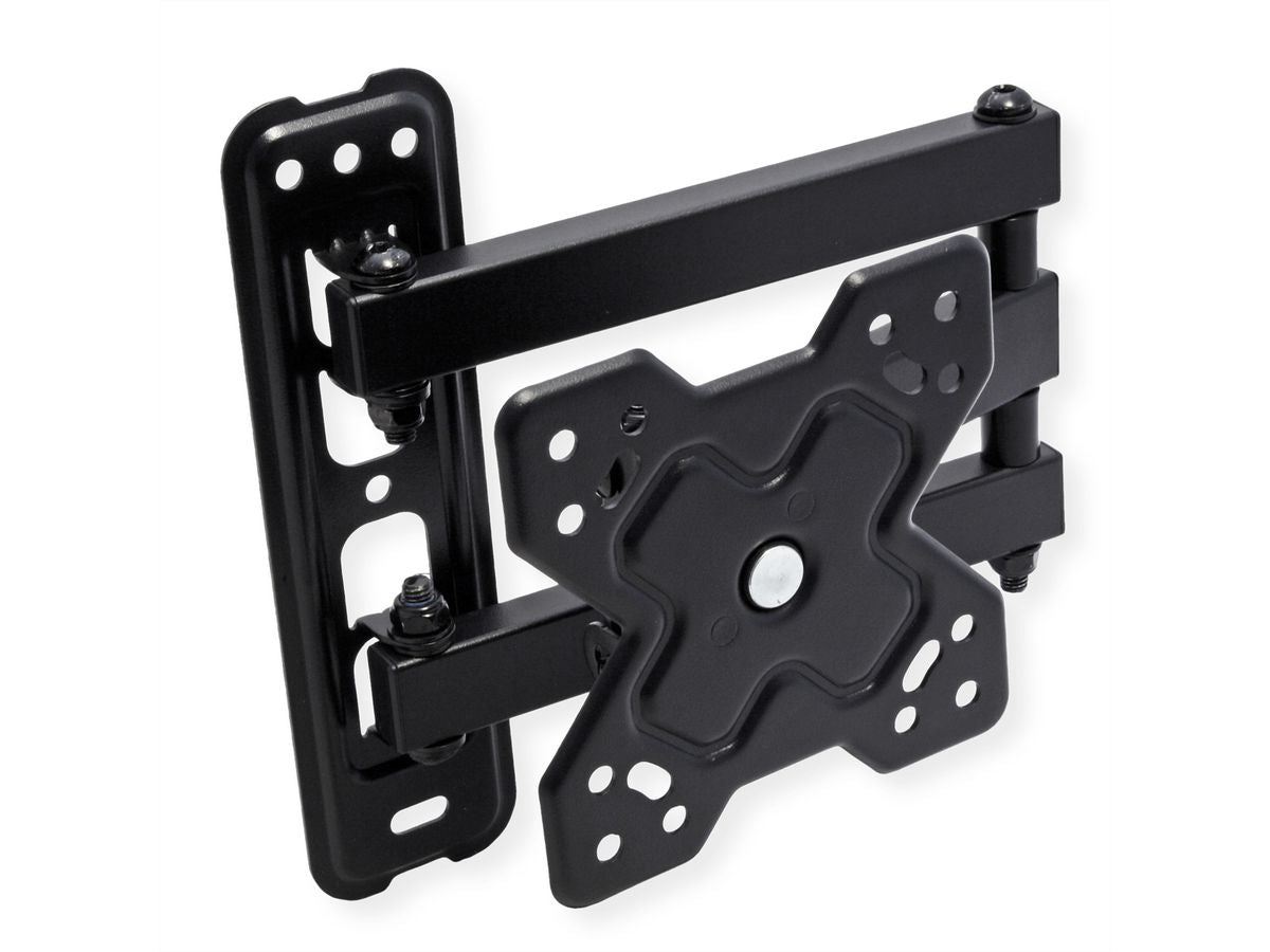 VALUE Wandhalterung – Vollbeweglich – 13–32" – VESA 75×75–100×100 – bis 20 kg, für TVs – Schwarz