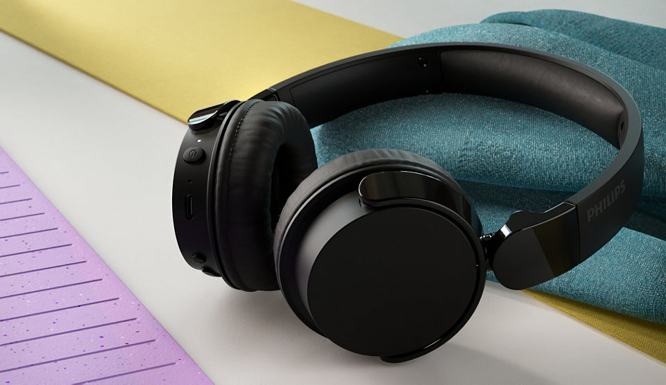 Philips TAH4209BK/00 On-Ear Kopfhörer – Stereo, BT, Schwarz, BT 5.3