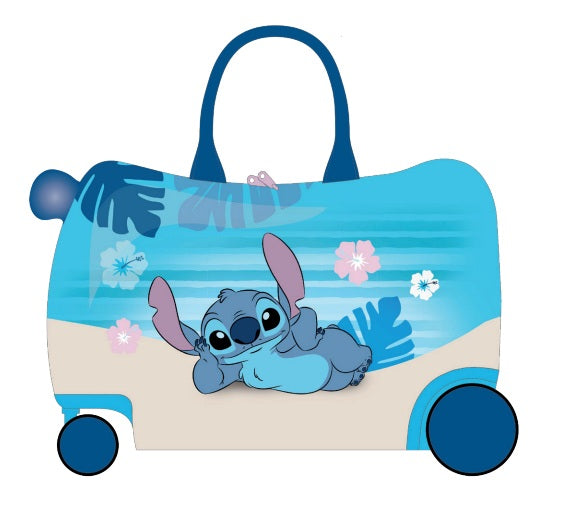 Undercover Ride-on-Kindertrolley – 4 Rollen, Lilo & Stitch, 42 × 33 × 21 cm