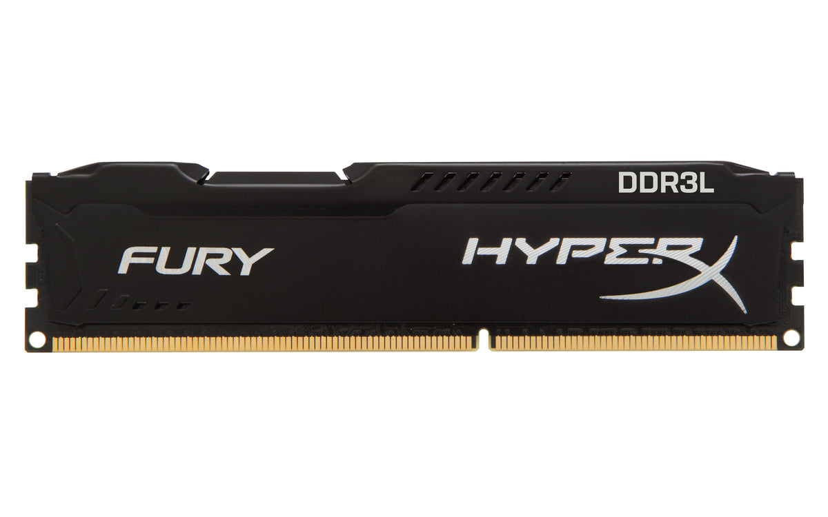 Kingston Technology HyperX FURY – 8 GB (2×4 GB) DDR3L 1866 MHz CL11 – 240-poliger DIMM, Schwarz