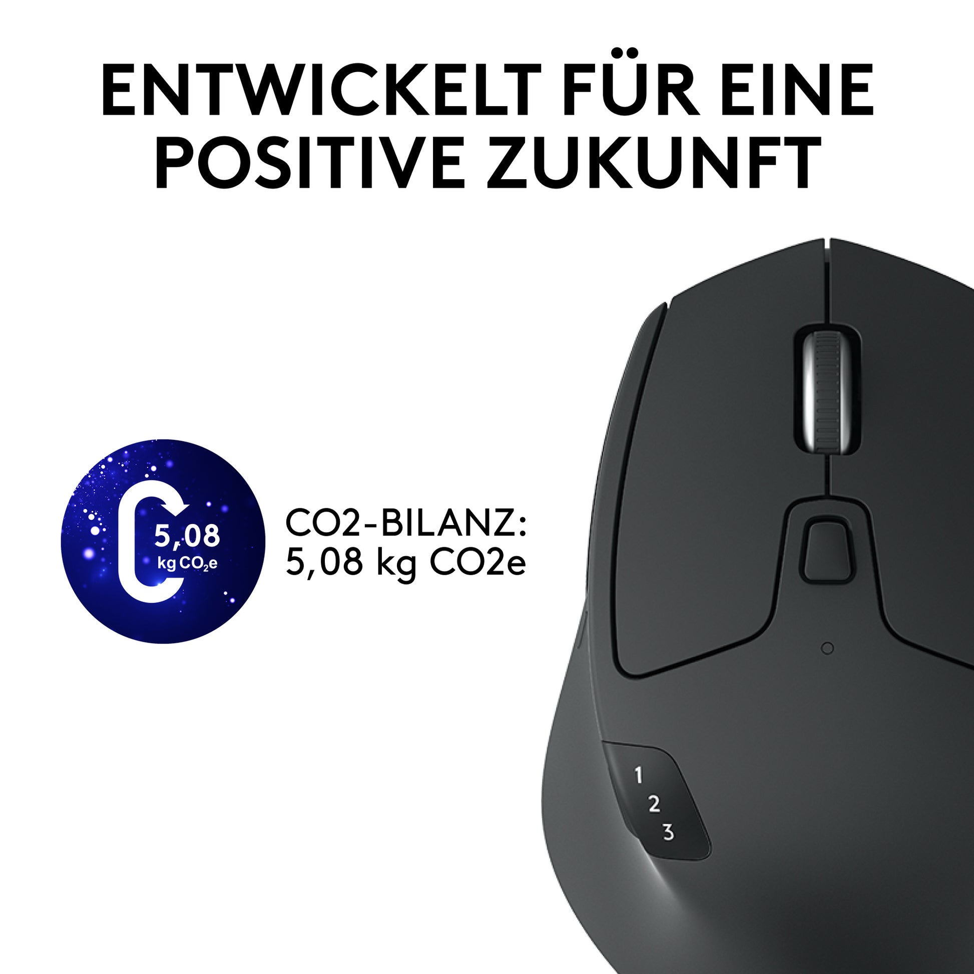Logitech M720 Triathlon Maus – kabellos, Bluetooth + 2,4 GHz