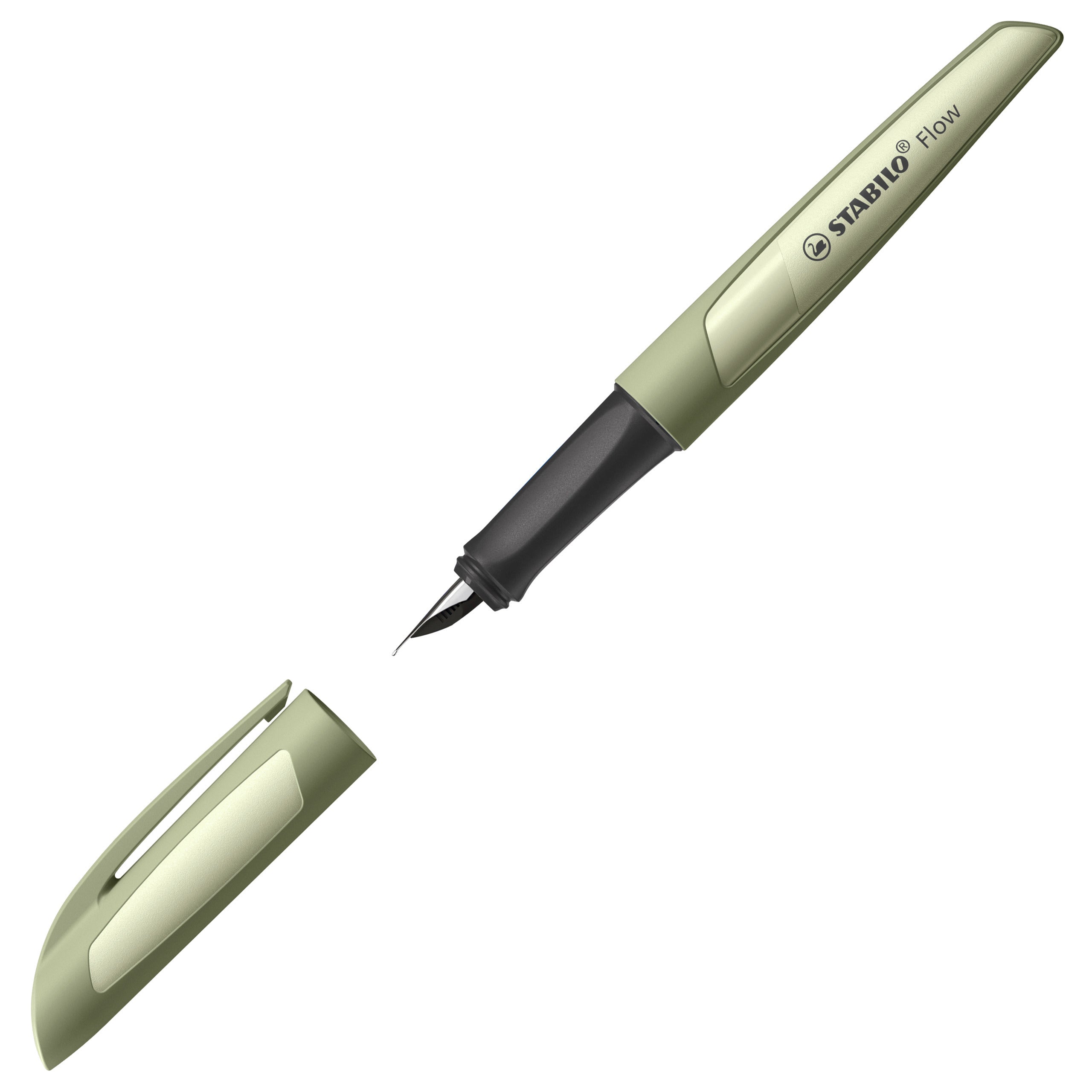 STABILO Flow Monochrome – Füllfederhalter – M – Khaki