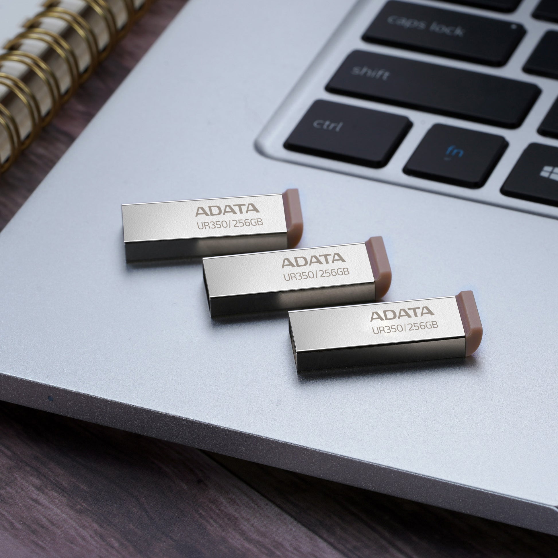 ADATA UR350 USB-Stick 256 GB – USB-A 3.2 Gen 1, 100 MB/s Lesen, staub- und wasserfest, ohne Deckel