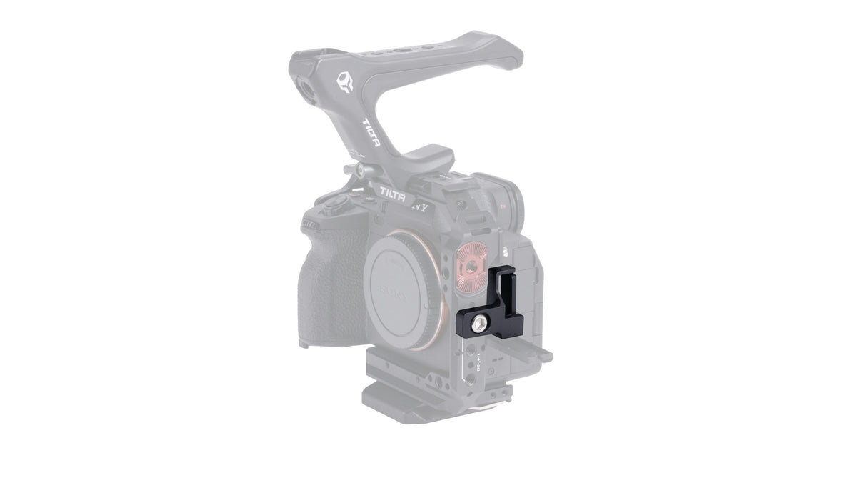 Tilta TA-T30-CC1-B HDMI-Kabelklemme – für Sony a7 IV – Aluminium/Edelstahl, Schwarz