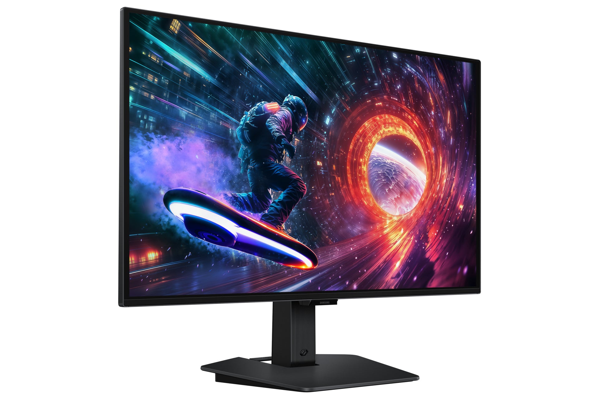 Samsung S27Fg506Su – Monitor, 27", 2560 × 1440 (WQHD), OLED, 180 Hz, 200 cd/m², VESA 100 × 100, Schwarz