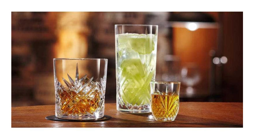 Arcoroc Trinkglas Broadway – 6er Set, 300 ml, Ø 8,5 cm, Kristallglas, Transparent, spülmaschinenfest