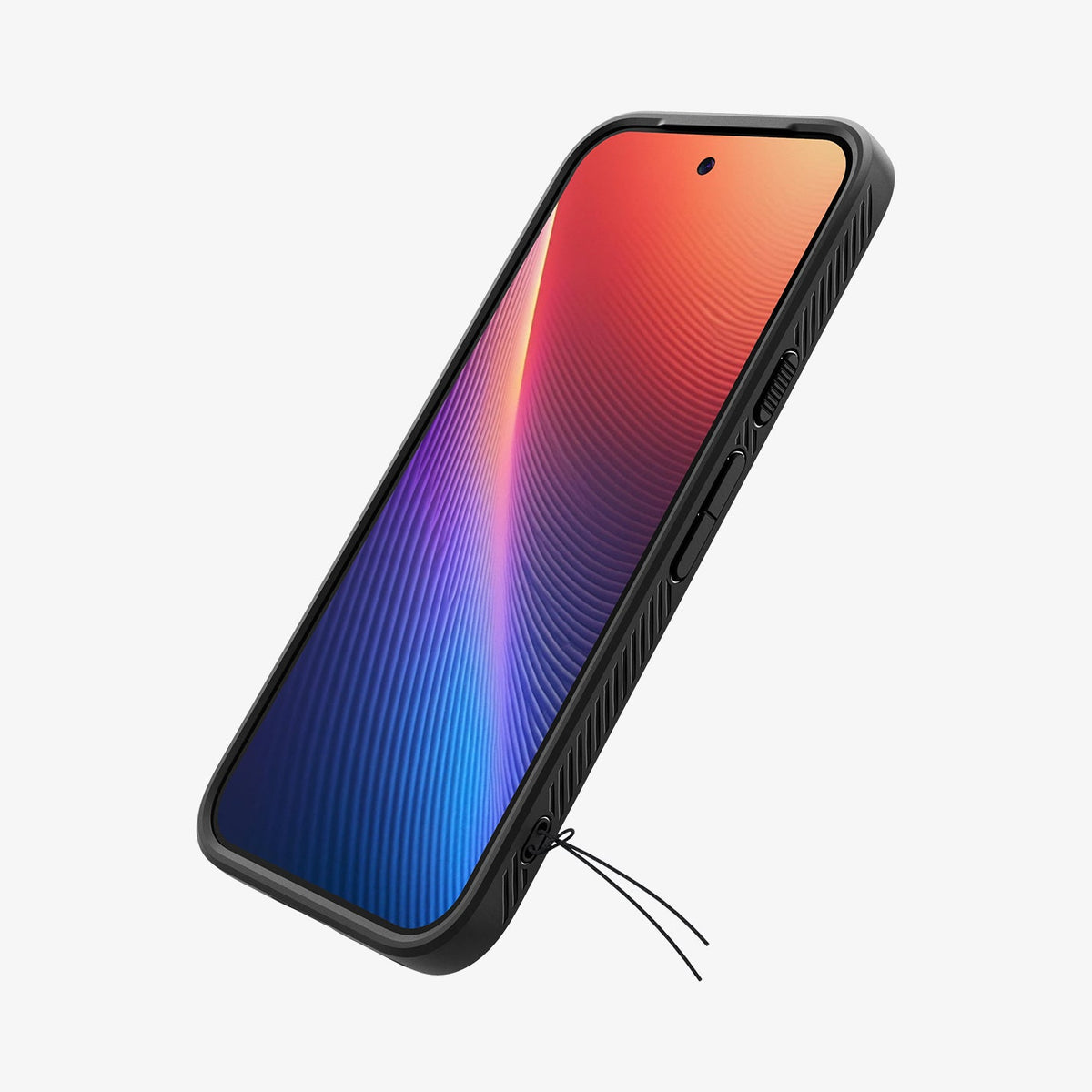 Spigen Liquid Air – Backcover – für Google Pixel 9a, TPU, Schwarz