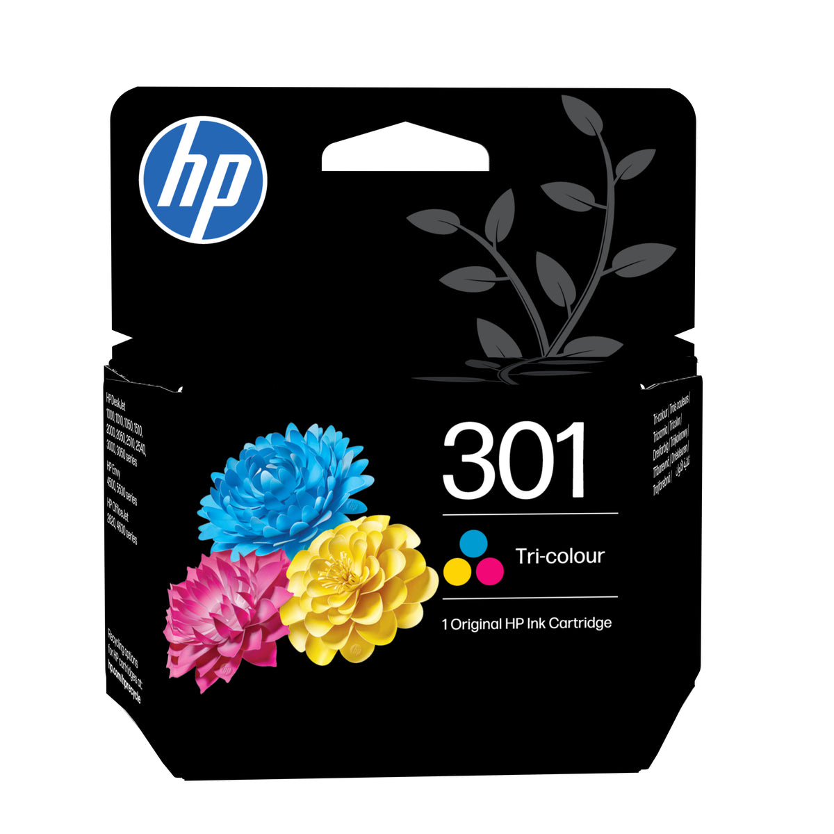 HP 301 Dreifarbig Tintenpatrone (Original) – 150 Seiten – für DeskJet 2540 – CH562EE