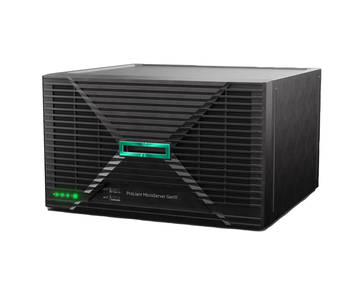 HPE ProLiant MicroServer Gen11 Micro – Intel Xeon E-2434, 32 GB RAM, 8 TB HDD