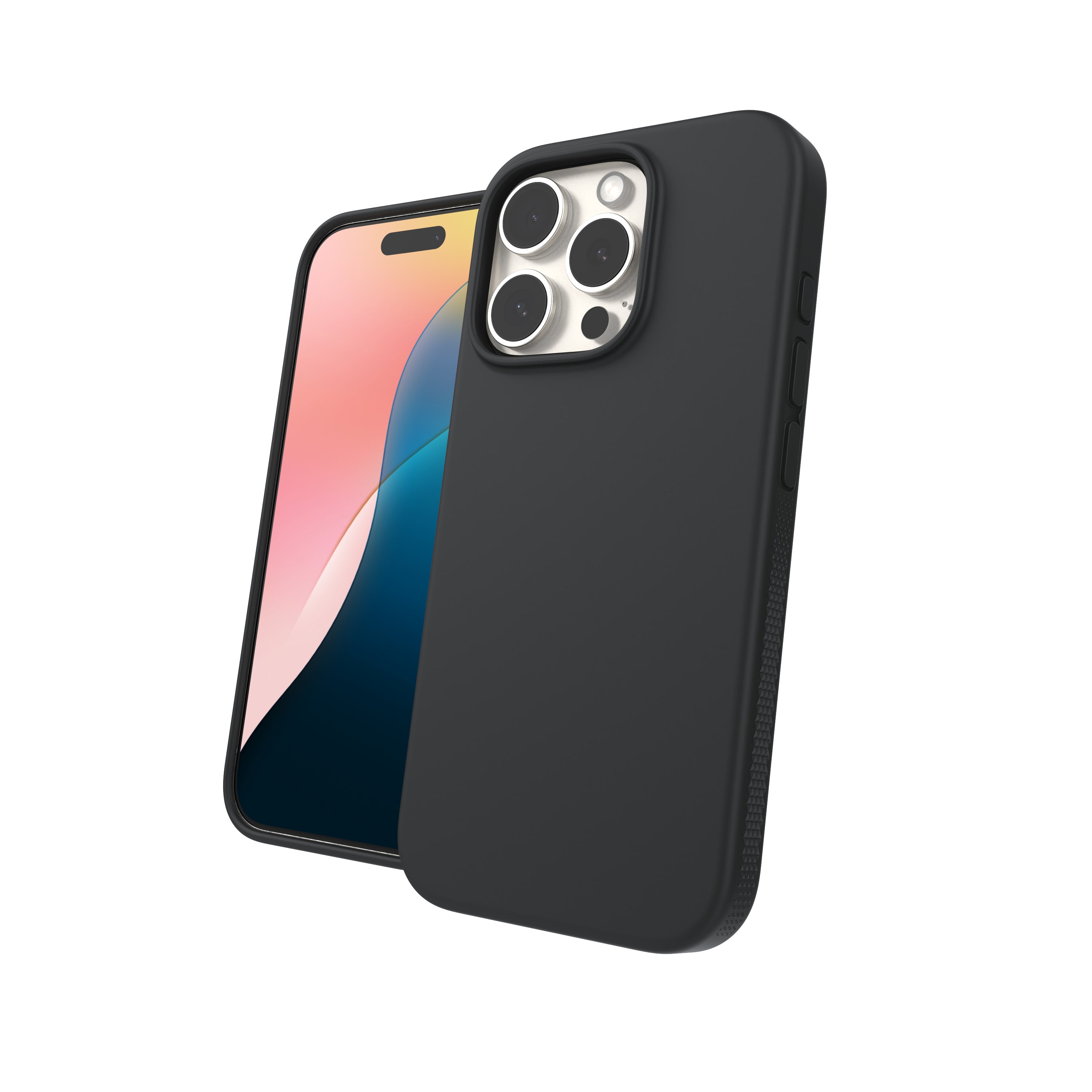 ZAGG Backcover Manhattan – für Apple iPhone 16 Pro – schwarz