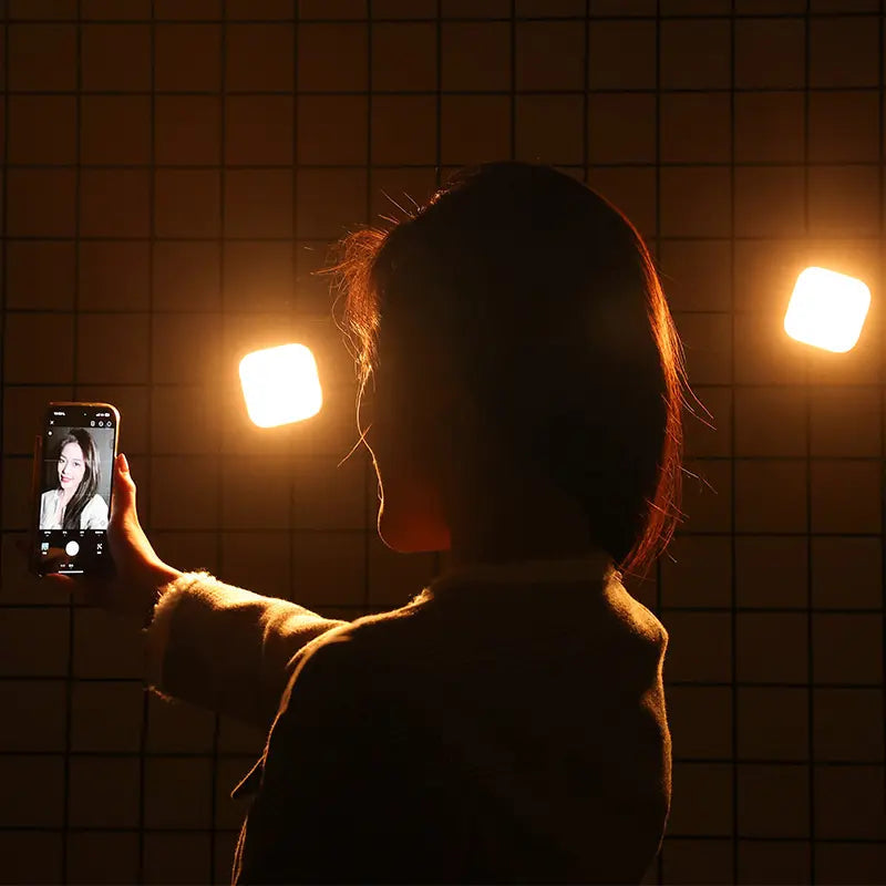 Ulanzi U60 LED-Videolicht – RGB, 2500–9000 K, dimmbar – für Cold-Shoe-Kameras, Stative (1/4"), Smartphones