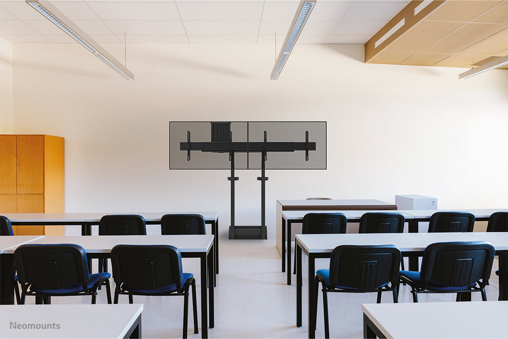 Neomounts WL55-875BL1 – Motorisierter Displayständer für 55–100", VESA 100×100–800×600, bis 110 kg