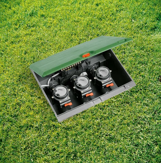 Gardena Ventilbox V3 – Schwarz, Grün, Grau