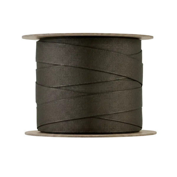 Blomus Geschenkband, JUHLA S, Polyester, matt, Braun, Grün, 10 mm × 5 m, 1 Stk.