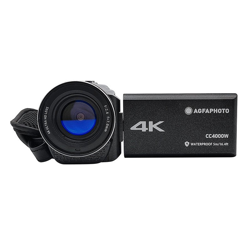 AgfaPhoto CC4000W – 24 MP, 4K, schwarz