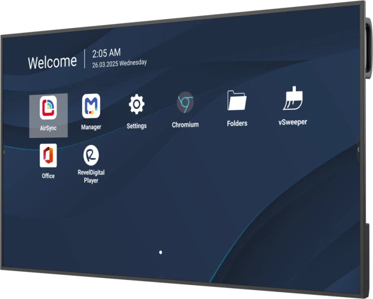 Viewsonic CDE5531-1C – Signage-Display, 55", 500 cd/m², 24/7, Android 14, USB-C
