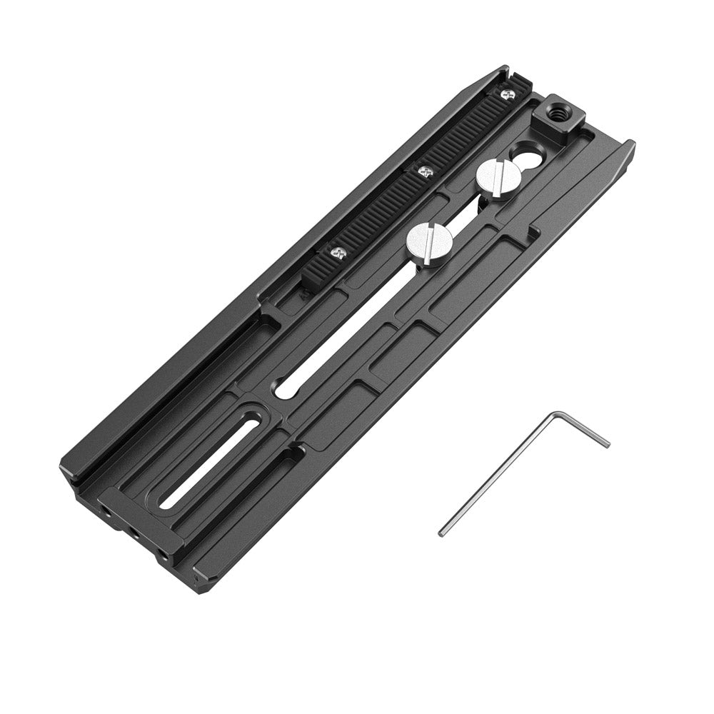 SmallRig Erweiterungsplatte 3031B – 168 × 49,5 × 12 mm, Aluminiumlegierung – für RS 2, Ronin-S, RS 3 und andere