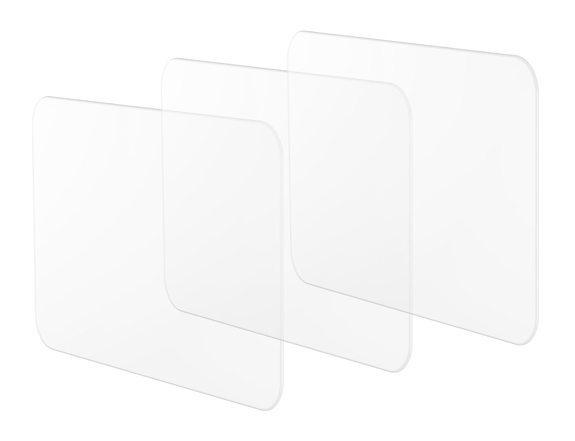 SmallRig Displayschutz – Gehärtetes Glas, 50,9 × 32,5 × 0,33 mm – für DJI Osmo Nano – Transparent – 3er-Pack