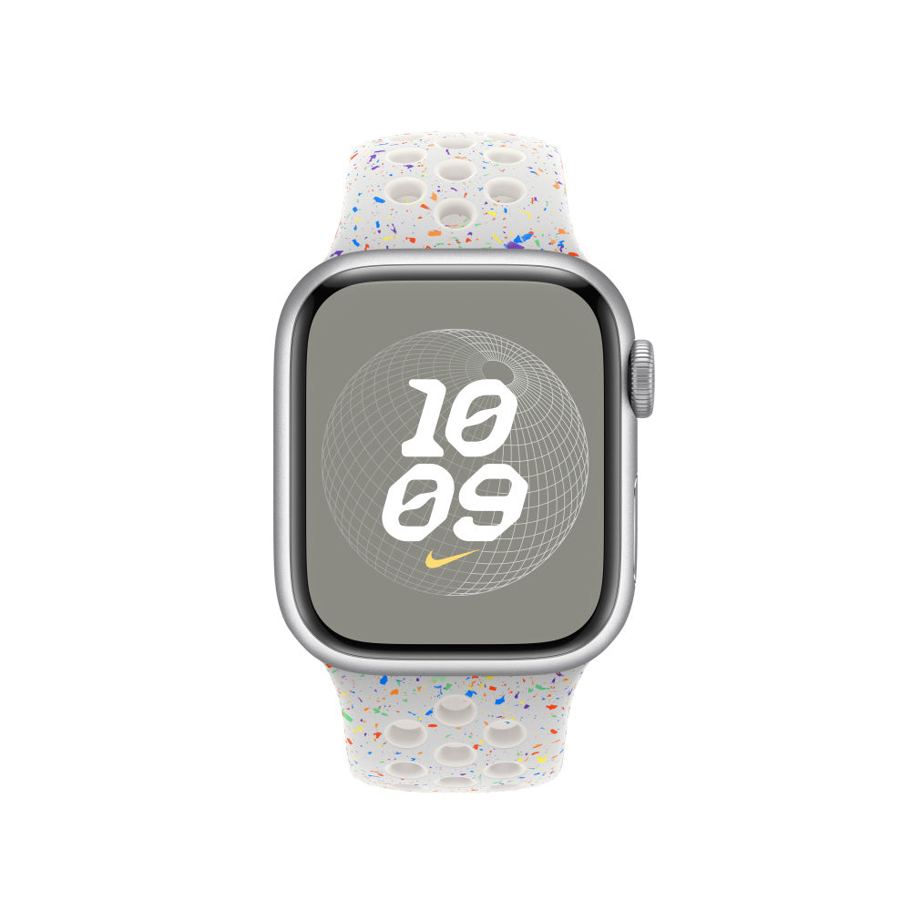 Apple Sportarmband, Pure Platinum, S/M, für Apple Watch 38 mm, 40 mm, 41 mm
