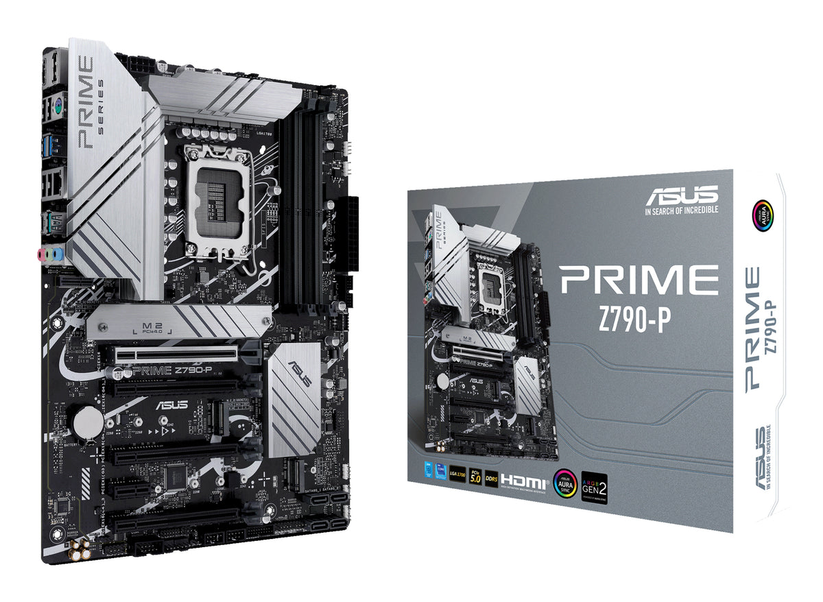 ASUS PRIME Z790-P – Mainboard – LGA 1700, Intel Z790, ATX, DDR5