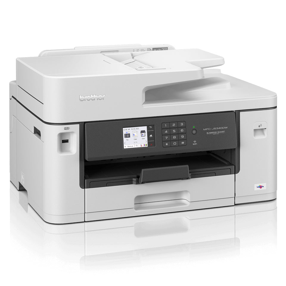 Brother MFC-J5340DW – Farbiges Tintenstrahl-MFP A3, 4-in-1 – USB/LAN/WLAN – Duplex, Duplex-ADF – 28 ppm S/W
