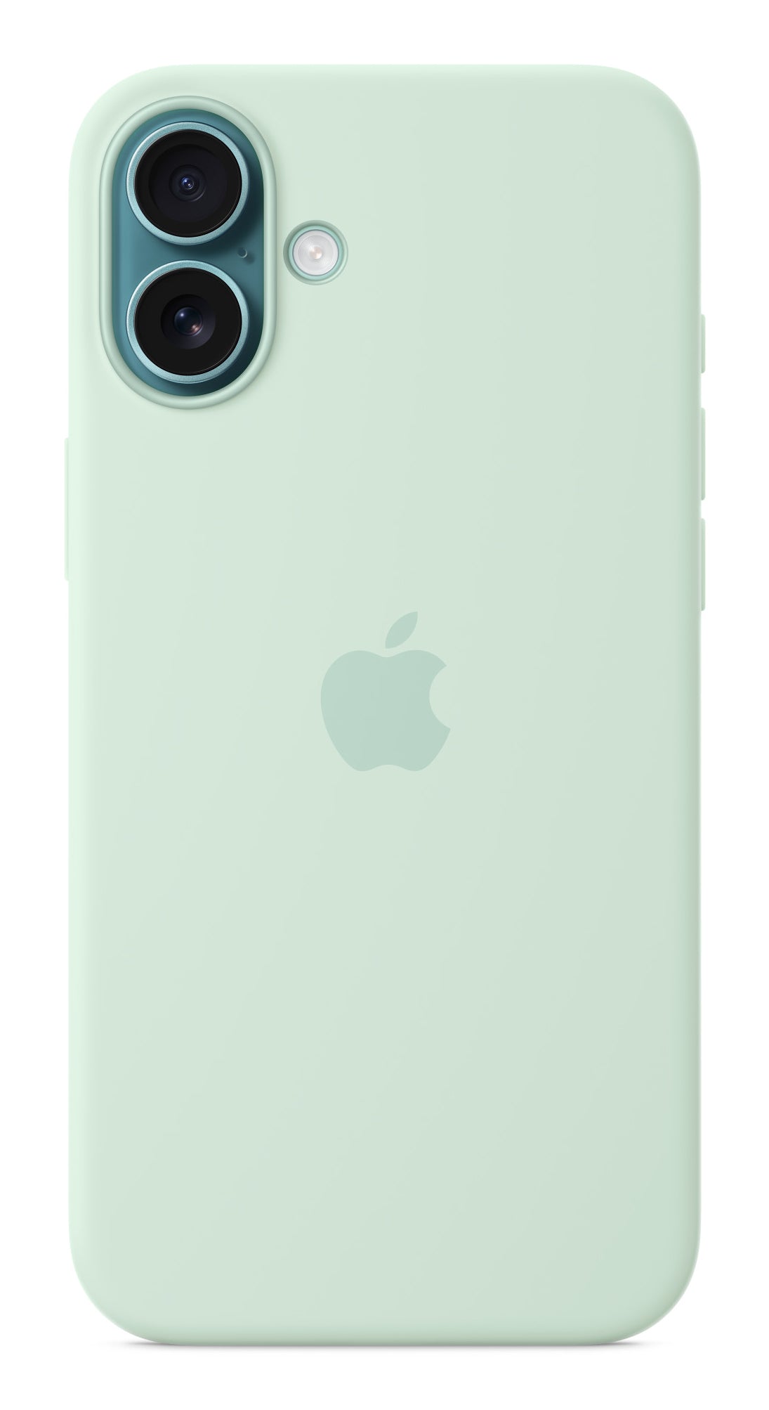 Apple Backcover – für Apple iPhone 16 Plus, MagSafe, Mikrofaser+Silikon, Aquamarin