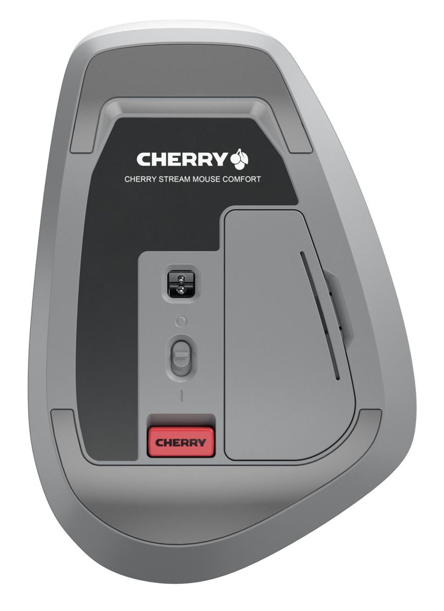 CHERRY Tastatur, kabellos (2,4 GHz), DE-Layout (DE), Fullsize (mit Ziffernblock) – für Windows