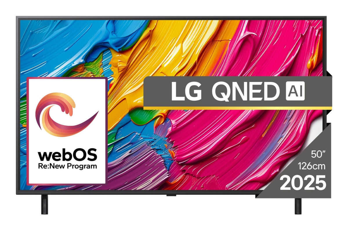 LG QNED 50QNED80A3A – 50" Fernseher – 4K UHD – QNED – webOS 25 – 60 Hz – HDR10, HLG
